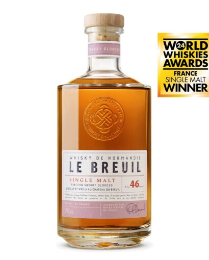 Whisky Normand Le Breuil - Sherry Oloroso élu meilleur single malt français