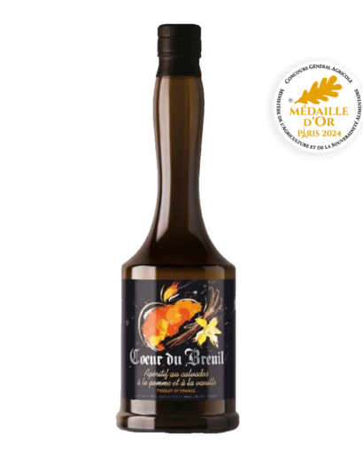 Apéritif au Calvados à la pomme et à la vanille Château du Breuil - Médaille d'or