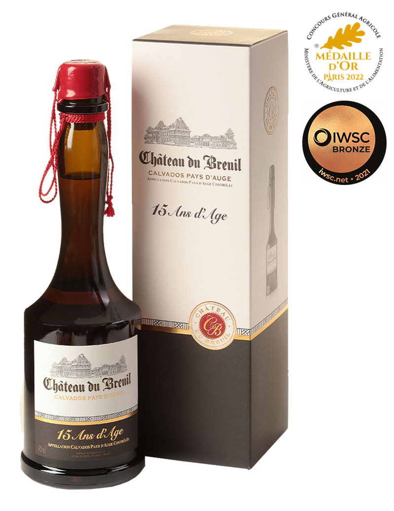 Château du Breuil Calvados Pays d'Auge 15 ans médailles