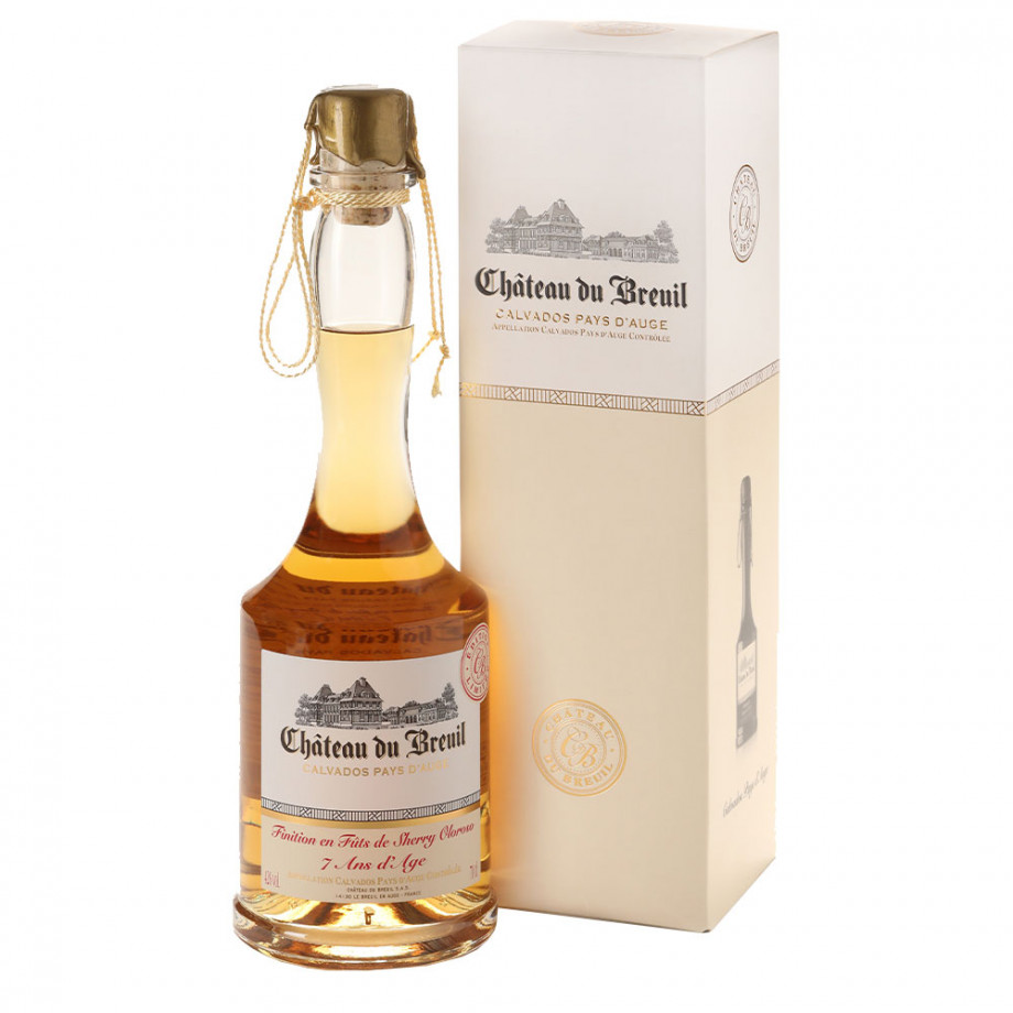 Château du Breuil Calvados Pays d'Auge 7 ans Finition Fûts de Sherry Oloroso