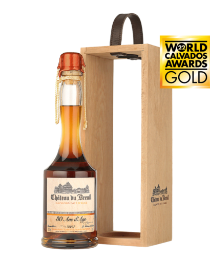 Calvados AOC Pays d'Auge 30 ans d'âge Château du Breuil