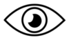 Oeil icône