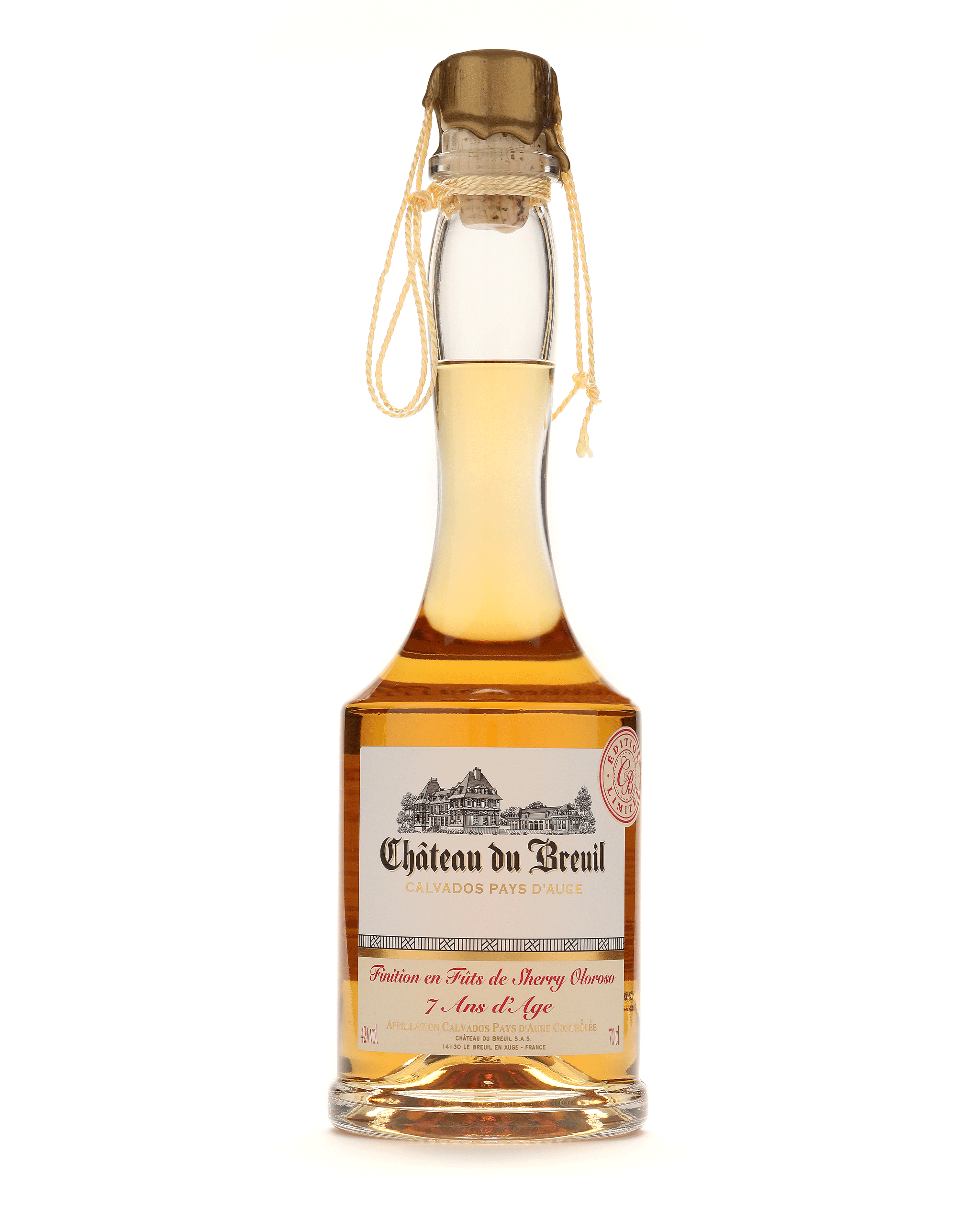 Château du Breuil Calvados Pays d'Auge 7 ans Finition Fûts de Sherry Oloroso