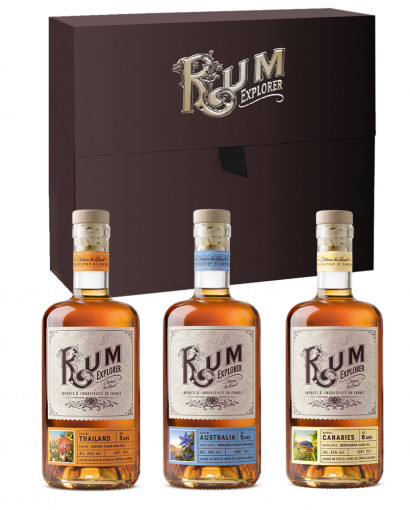 coffret rhum - voyage autour du monde
