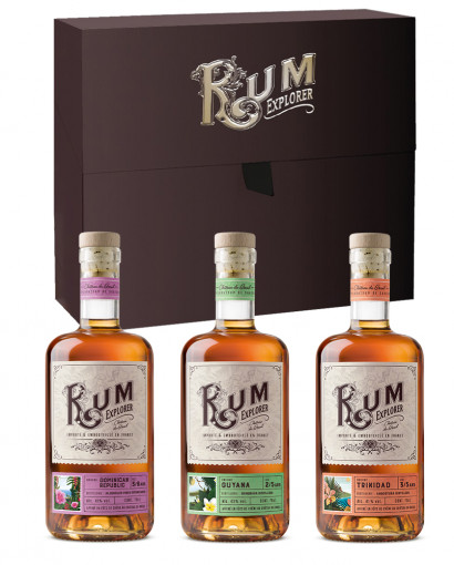 coffret rhum - vouyage autour des saveurs