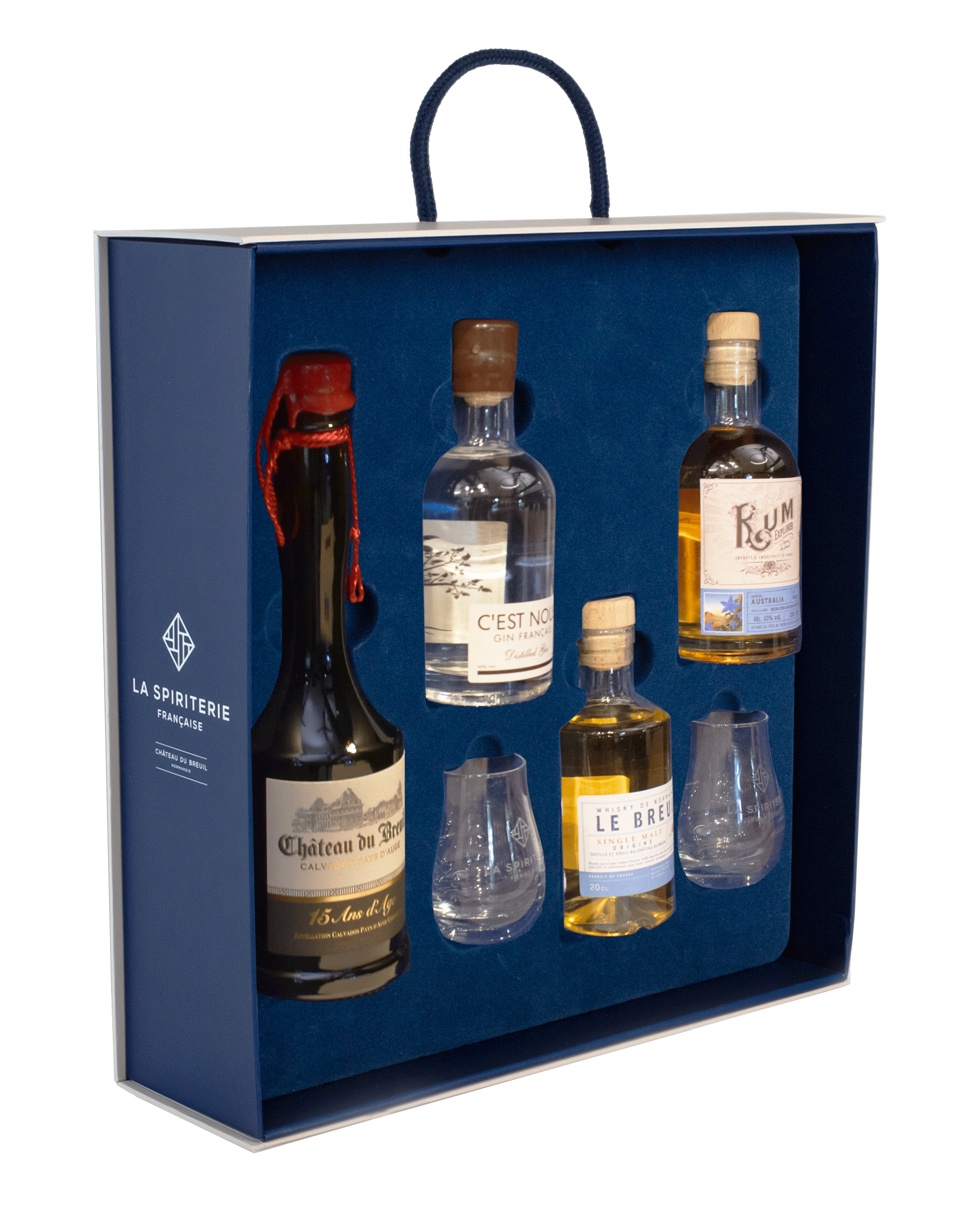 Coffret La Spiriterie Française 4 Spiritueux