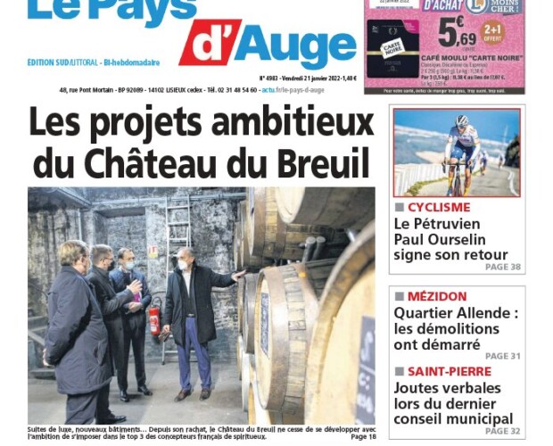 Article La Spiriterie Française Le Pays d'Auge