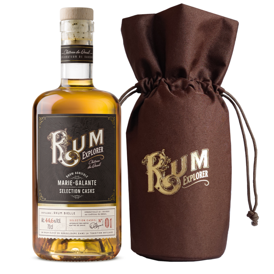 Bouteille de rhum marie galante