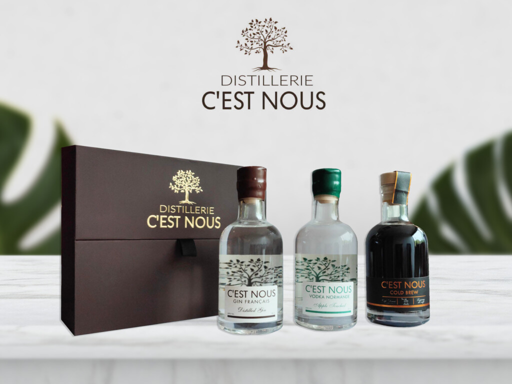 Coffret C'est Nous - Gin Vodka Cold Braw normande