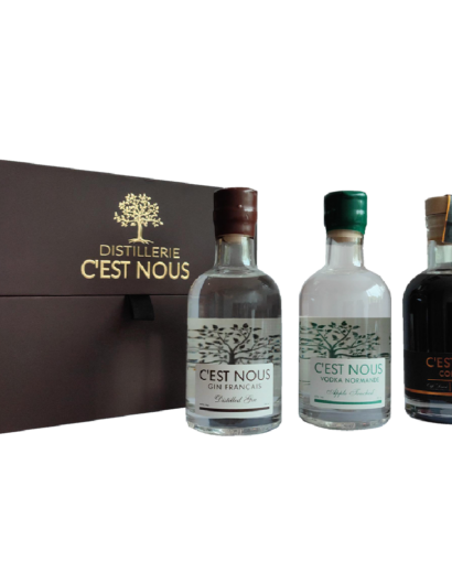 Coffret C'est Nous - Gin Vodka Cold BrEw normande