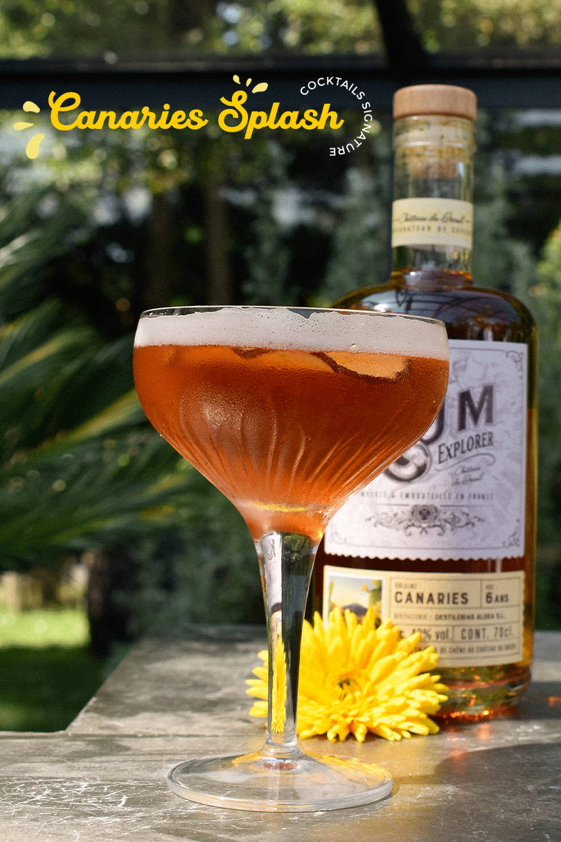 Cocktail Canaries Splash - Rum Explorer Canaries