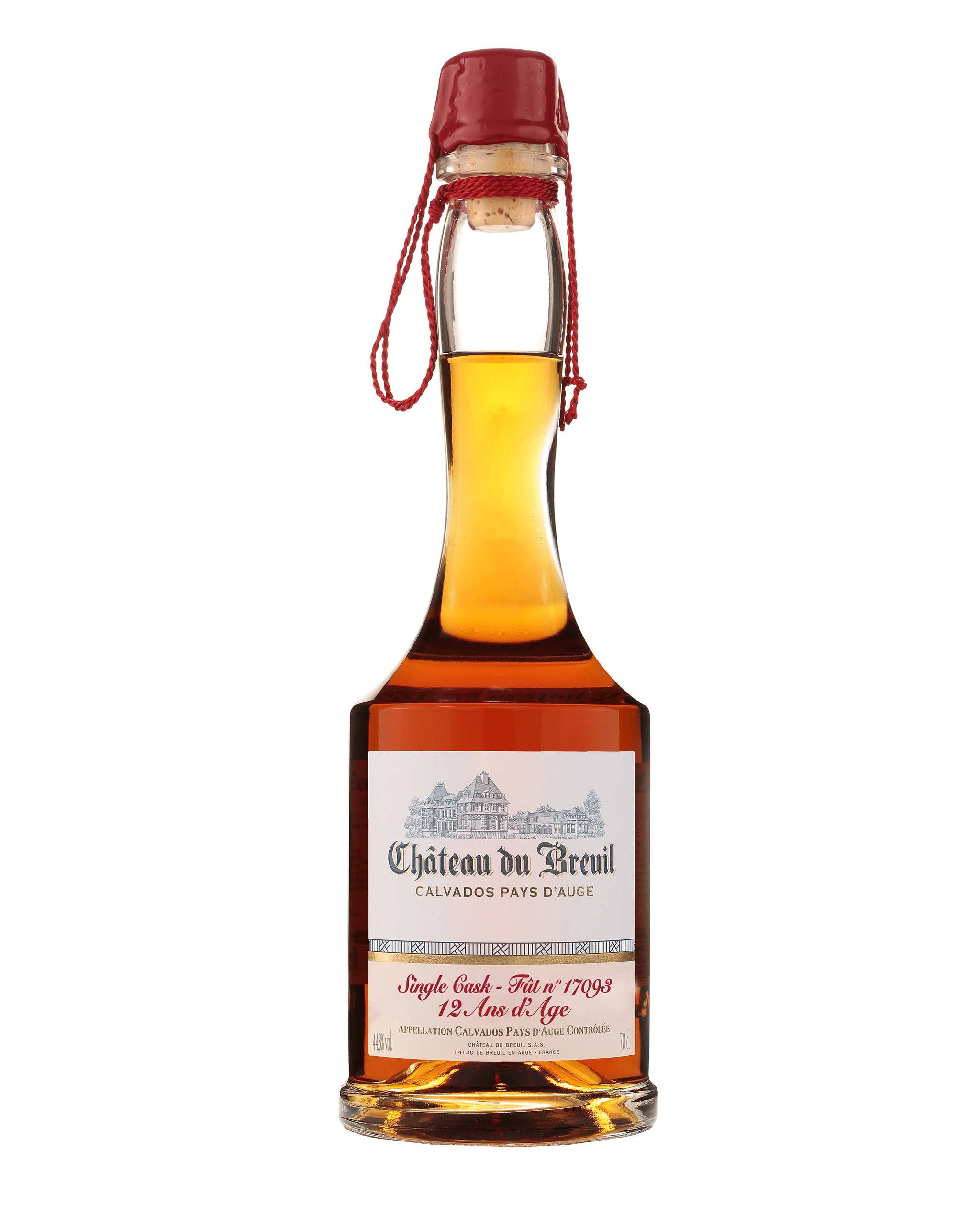 CALVADOS AOC PAYS D AUGE SINGLE CASK FUT 17093 12 ANS D AGE